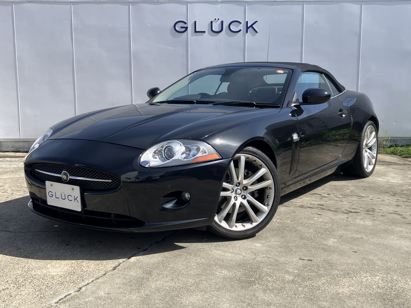 ジャガー XK XKコンバーチブル4.2/1オーナー　クルコン　純正ナビ　　スマートキー　革シート 電動オープン　プッシュスタート　パワーシート　20インチAW　シートヒーター　ハンドルヒーター　2ゾーンクライメイト　ディスチャージヘッドライト