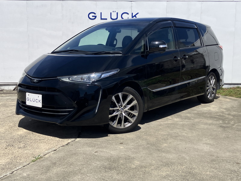 トヨタ エスティマ 2.4アエラス/1オーナー/禁煙車/後席モニター/純正ナビ/両側電動スライドドア/純正18AW/バックカメラ/ETC/クルーズコントロール/
