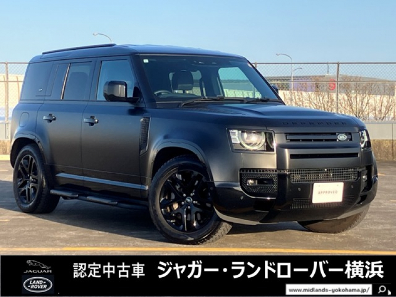 ランドローバー ディフェンダー 110X DYNAMIC SE D300 4WD 1オーナー エアサス サテンプロテクティブフィルム フロントシートヒーター ステアリングホイールヒーター フィックスドサイドステップ 20インチスタイル5095ダークグレイホイール ヘッドアップディスプレイ エクステンデッドブラックエクステリアパック プライバシーガラス