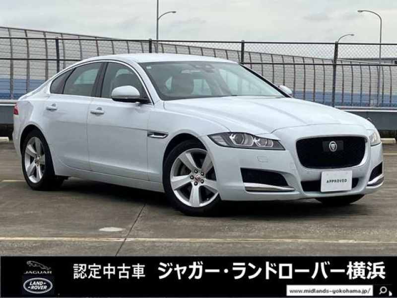ジャガー XF 25t プレステージ 1オーナー ベージュ革シート MERIDIANサウンド フロントシートヒーター インタラクティブドライバーディスプレイ 電動調整ステアリングコラム メモリーシート パドルシフト 18インチアルミホイール