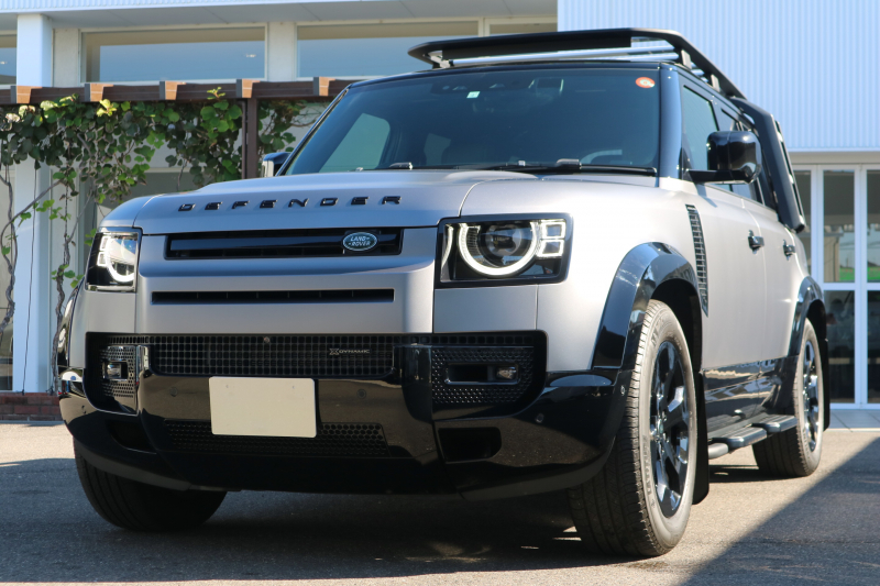 ランドローバー ディフェンダー 110　Ⅹダイナミック　HSE　7人乗り　正規ディ－ラ－車