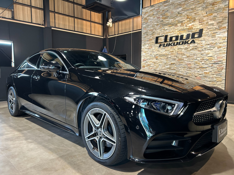 メルセデスベンツ CLS CLS220d スポーツEXCパッケージ パノラミックスライディングルーフ 黒レザーシート レーダーセーフティパッケージ  純正ナビフルセグTV 360°カメラ Burmester ヘッドアップディスプレイ ベンチレーター パワートランク