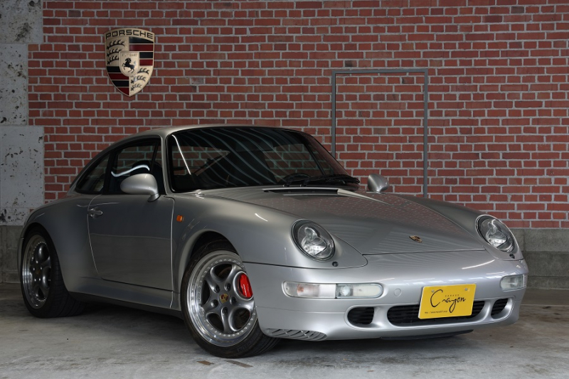 ポルシェ 911(Type993) 正規物空冷最終　1997年ポルシェ993カレラ4S　走行1．7万キロ　スピードライン18インチが光る　