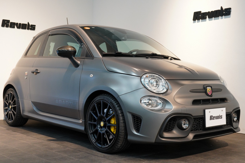 アバルト 595 モメント 5MT 左H 全国49台限定 ミシュラン25年製新品タイヤ交換済 専用マットグレー