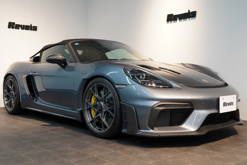 ポルシェ 718スパイダー RS PDK OP466.5万 1オーナー ヴァイザッハPKG クロノPKG PCCB フロントリフト