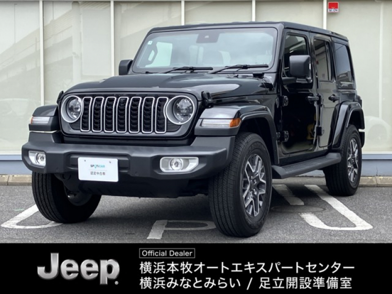 ジープ ラングラー アンリミテッド サハラ　4WD　認定中古車　プレミアムマッキンリーシート　シートヒーター　AppleCarPlay　アダプティブクルーズコントロール　ブラインドスポットモニター　LEDライト　バックカメラ　ステアリングヒーター　ETC2.0