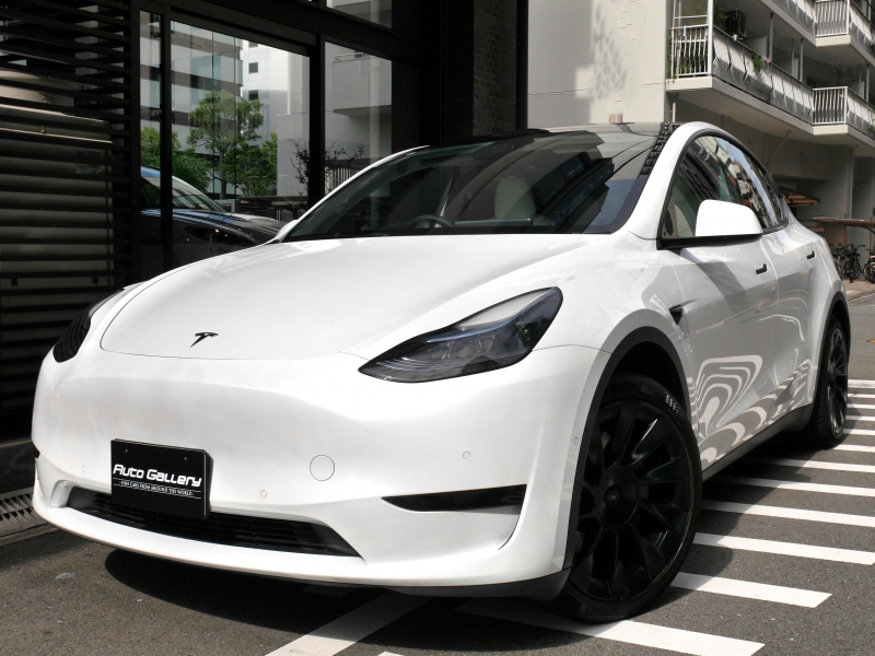 テスラ モデルY RWD　オートパイロット　パノラマルーフ　TACC　オートパイロット　正規ディーラー車　無事故車