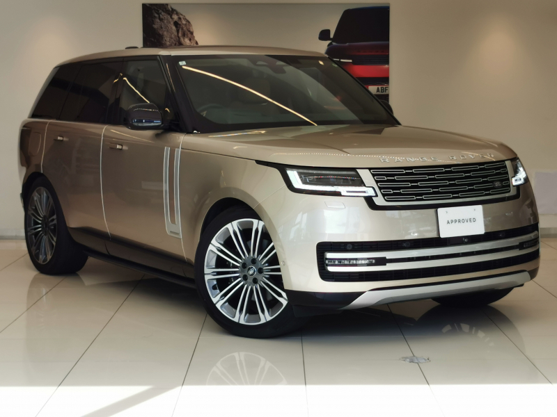 ランドローバー レンジローバー オートバイオグラフィ 3.0L D300 AWD 1オーナー 茶革シート サンルーフ 全席シートヒーター＆クーラー、フロントシートマッサージ 電動サイドステップ MERIDIANサラウンド ヘッドアップディスプレイ センターコンソール急速クーラーBOX ステアリングヒーター