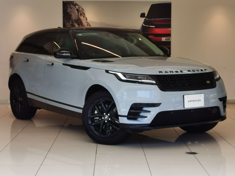 ランドローバー レンジローバー VELAR ダイナミックSE 2.0L P400e AWD 1オーナー ベージュ革シート サンルーフ フロントシートヒーター MERIDIANサウンド ブラックエクステリアパック ワイヤレスデバイスチャージング 20インチアルミホイール ブラックコントラストルーフ パワージェスチャーテールゲート