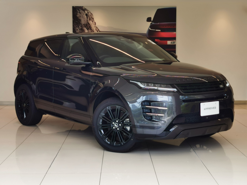 ランドローバー レンジローバー EVOQUE ダイナミックHSE 1.5L P300e AWD 登録済未使用車 黒革シート サンルーフ フロントシートヒーター＆クーラー、リアシートヒーター MERIDIANサウンド ワイヤレスデバイスチャージング 20インチアルミホイール ステアリングヒーター