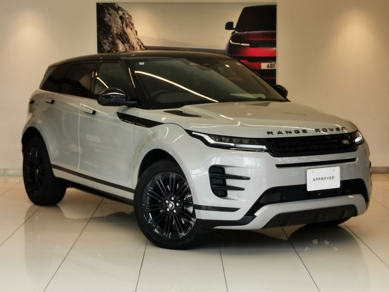 ランドローバー レンジローバー EVOQUE ダイナミックHSE 1.5L P300e AWD 1オーナー ボルドー革シート サンルーフ フロントシートヒーター＆クーラー、リアシートヒーター MERIDIANサウンド ワイヤレスデバイスチャージング クリアサイトインテリアリアビューミラー ブラックエクステリアパック