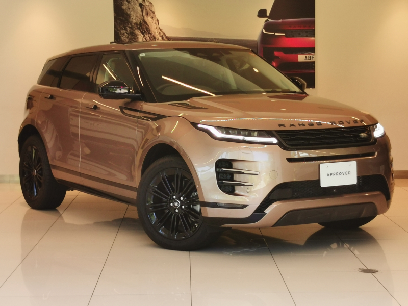 ランドローバー レンジローバー EVOQUE ダイナミックHSE 1.5L P300e AWD 1オーナー 黒白革シート サンルーフ フロントシートヒーター＆クーラー リアシートヒーター MERIDIANサウンド 20インチアルミホイール パワーテールゲート 電動調整ステアリングコラム クリアサイトインテリアリアビューミラー