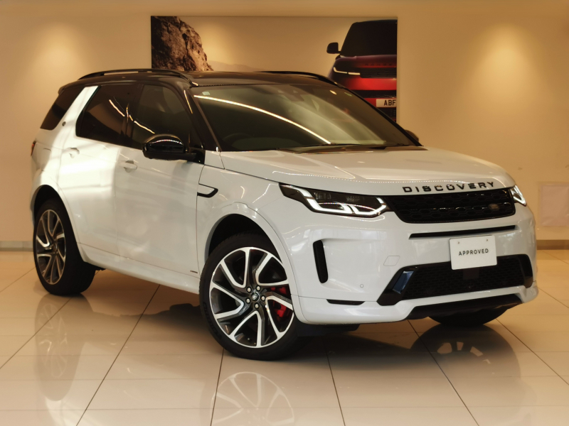 ランドローバー ディスカバリースポーツ RダイナミックS 2.0L D180 AWD 1オーナー 黒革シート フロントシートヒーター ブラックエクステリアパック 21インチアルミホイール ブラックコントラストルーフ パワーテールゲート LEDヘッドライト