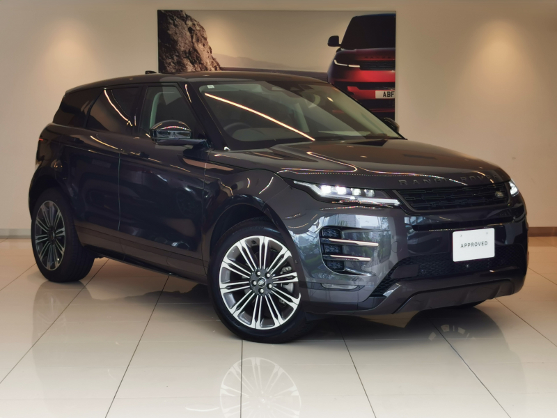ランドローバー レンジローバー EVOQUE ダイナミックHSE 1.5L P300e AWD 1オーナー 黒白革シート サンルーフ プレミアムLEDヘッドライト ワイヤレスデバイスチャージング メモリーシート MERIDIAN ステアリングコラム ACC パワーテールゲート ブラインドスポットモニター 20インチAW